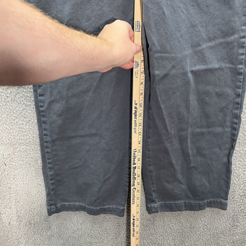 Urban Outfitters Charcoal Wide Leg Jeans - Picture 4 of 8